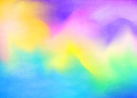 创意水彩抽象艺术画水彩晕染