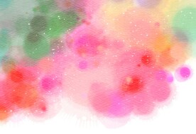 创意水彩抽象艺术画水彩晕染