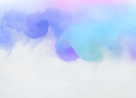 创意水彩抽象艺术画水彩晕染
