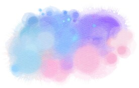 创意水彩抽象艺术画水彩晕染