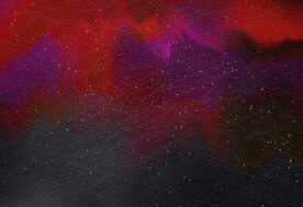 创意水彩抽象艺术画水彩晕染