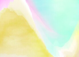 创意水彩抽象艺术画水彩晕染