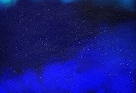 创意水彩抽象艺术画水彩晕染