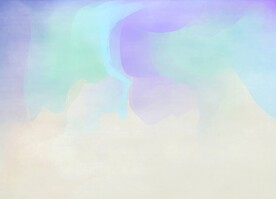 创意水彩抽象艺术画水彩晕染