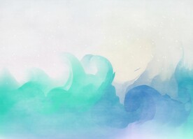创意水彩抽象艺术画水彩晕染