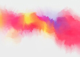 创意水彩抽象艺术画水彩晕染