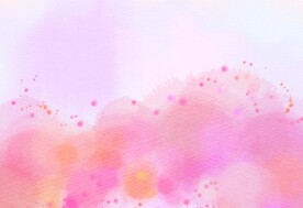 创意水彩抽象艺术画水彩晕染