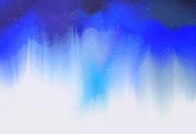 创意水彩抽象艺术画水彩晕染
