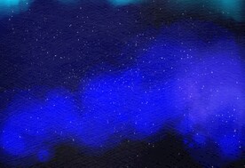 创意水彩抽象艺术画水彩晕染