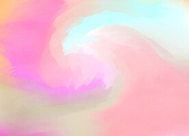 创意水彩抽象艺术画水彩晕染