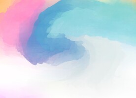创意水彩抽象艺术画水彩晕染