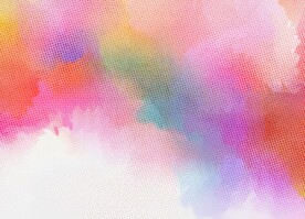 创意水彩抽象艺术画水彩晕染