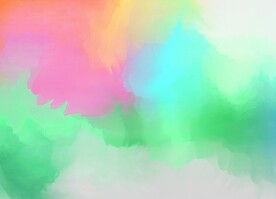 创意水彩抽象艺术画水彩晕染