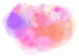 创意水彩抽象艺术画水彩晕染