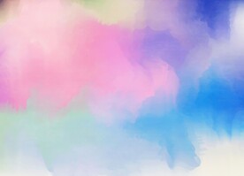创意水彩抽象艺术画水彩晕染