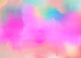 创意水彩抽象艺术画水彩晕染