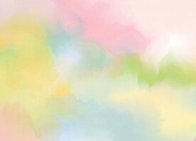 创意水彩抽象艺术画水彩晕染