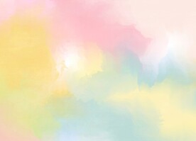 创意水彩抽象艺术画水彩晕染