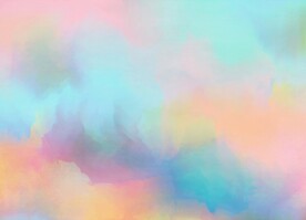 创意水彩抽象艺术画水彩晕染