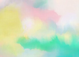 创意水彩抽象艺术画水彩晕染