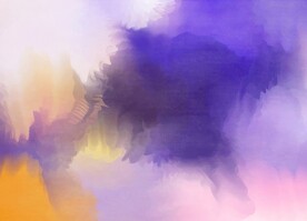 创意水彩抽象艺术画水彩晕染