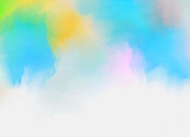 创意水彩抽象艺术画水彩晕染