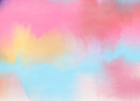 创意水彩抽象艺术画水彩晕染