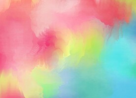 创意水彩抽象艺术画水彩晕染