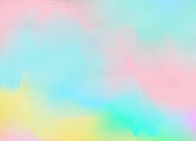 创意水彩抽象艺术画水彩晕染