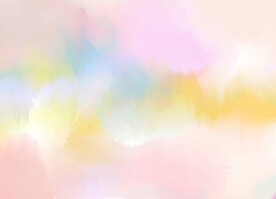 创意水彩抽象艺术画水彩晕染