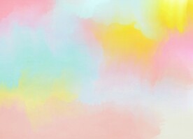 创意水彩抽象艺术画水彩晕染