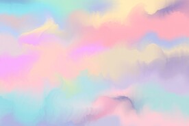 创意水彩抽象艺术画水彩晕染