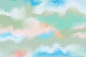 创意水彩抽象艺术画水彩晕染