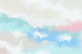 创意水彩抽象艺术画水彩晕染