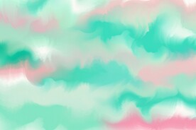 创意水彩抽象艺术画水彩晕染