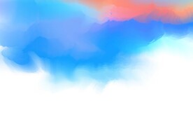 创意水彩抽象艺术画水彩晕染