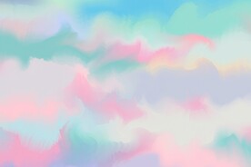创意水彩抽象艺术画水彩晕染