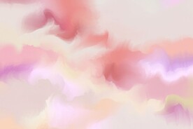 创意水彩抽象艺术画水彩晕染