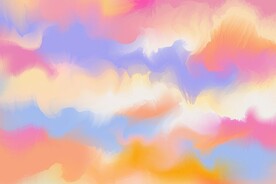 创意水彩抽象艺术画水彩晕染