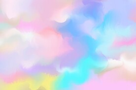 创意水彩抽象艺术画水彩晕染