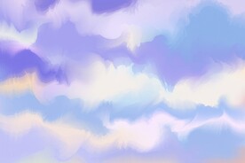 创意水彩抽象艺术画水彩晕染