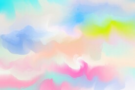 创意水彩抽象艺术画水彩晕染