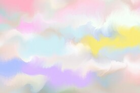 创意水彩抽象艺术画水彩晕染