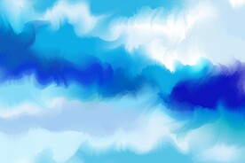 创意水彩抽象艺术画水彩晕染