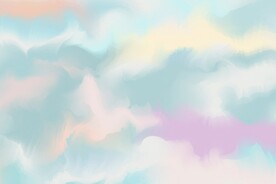 创意水彩抽象艺术画水彩晕染