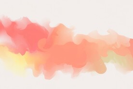 创意水彩抽象艺术画水彩晕染