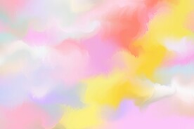 创意水彩抽象艺术画水彩晕染