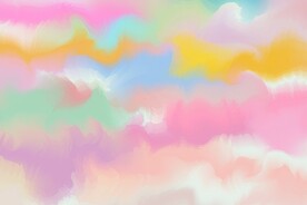 创意水彩抽象艺术画水彩晕染