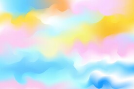 创意水彩抽象艺术画水彩晕染