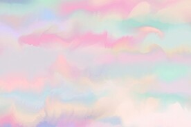 创意水彩抽象艺术画水彩晕染
